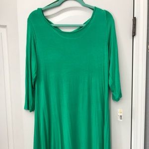 Casual Green Dress